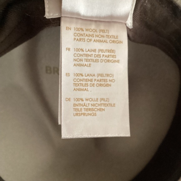 Brixton Wesley floppy Fedora hat 100% wool size xs - Picture 8 of 12